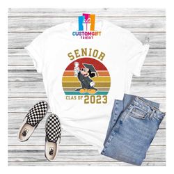 Senior Class Of 2023 T-shirt, Disney Graduation Shirt, Mickey Mouse Shirt, College Graduation, Student Shirt, School Shi