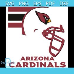 Arizona Cardinals Helmet Svg, Sport Svg, Helmet Svg, Stripe Svg, Arizona Cardinals Svg, Arizona Svg, Cardinals Svg, Card