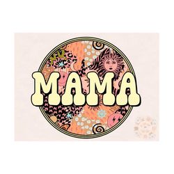 Mama PNG-Bohemian Sublimation Digital Design Download-boho png design, hippie png, png for moms, western png, retro png,