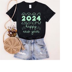 Happy New Year T-Shirt for New Years Eve Tee for Women, Mens New Years Shirt for new years eve celebration crew, stacked