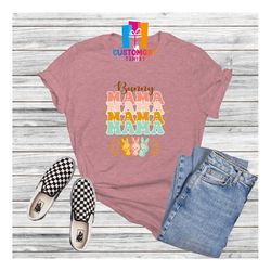 Bunny Mama T-shirt, Easter Day, Peeps Shirt, Bunny Shirt, Christian Shirt, Women Shirt, Mother Shirt, Rabbit Shirt, Cute