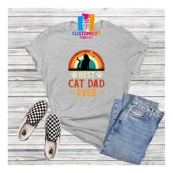 Best Cat Dad Ever T-shirt, Fathers Day, Cat Lover Shirt, Cool Dad Shirt, Cat Owner Gift, Daddy Shirt, Husband Gift, Paw