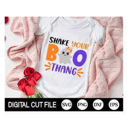 Shake Your Boo Thang Svg, Halloween Svg, Girl Ghost, Kids Halloween, Girl Halloween Costume, Halloween Shirt Svg, Png, S