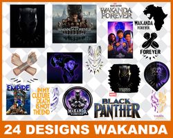 24 Design Wakanda Png, Wakanda Png, Black Panther Png