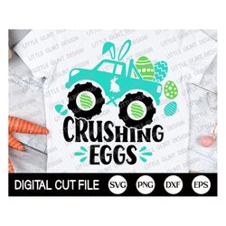 Crushing Eggs, Easter Truck Egg Svg, Easter Svg, Svg Easter Truck, Svg Easter, Christian Svg, Truck Svg, Svg Files For C