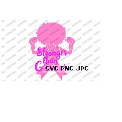 Breast Cancer Awareness Month SVG, Fight Cancer, Cancer Survivor, Wear Pink, Pink Ribbon, Pinktober, Cut File, Clip Art,