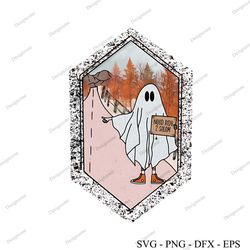 Halloween Ghost Need Ride To Salem PNG Sublimation