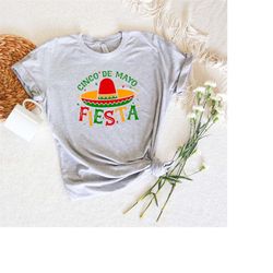 cinco de mayo fiesta shirt, mexican gift, cinco de mayo party outfit, mexicsn hat shirt, mexican kids toddler shirt