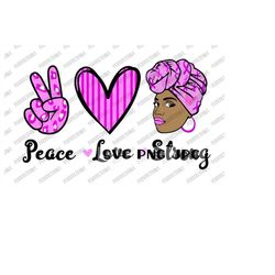 Peace Love Strong SVG, Breast Cancer Awareness Month, Pinktober, Wear Pink, Pink Ribbon, Fight Cancer, Cancer Survivor,