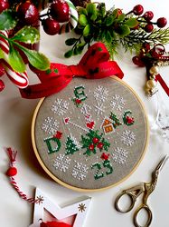 TIME FOR CHRISTMAS Cross stitch pattern PDF by CrossStitchingForFun, Instant Download,  CHRISTMAS Cross stitch pattern