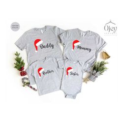 Custom Christmas Family Shirts, Personalized Christmas Shirts, Family Custom Christmas Tees, Christmas Shirts, Unisex Ch