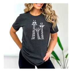 Giraffe Shirt, Animal Lover, Zoo Shirt, Sarcastic Tee, Funny Giraffe Shirt, Comic Giraffe Shirt, Giraffe Reader Gift, Fu