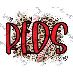 REDS PNG instant download Baseball