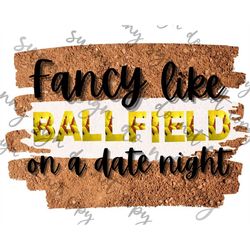 Fancy Like ballfield on date night PNG instant download Softball