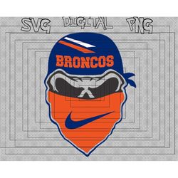 Broncos Svg File
