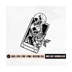 The Lovers SVG | Skeleton Tarot Card SVG | Skull Lovers | Skeleton couple | Skeletons Kissing | Skull Silhouette | Skull