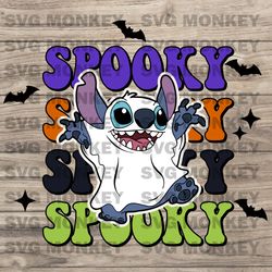 Stay Spooky Ghost SVG, Halloween Svg, Spooky svg, skeleton svg, Spooky Season Svg, Cute Halloween SVG EPS DXF PNG