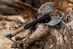 CUSTOM HAND MADE Carbon Engraved     Viking Hammer Best Gift Father  Boy viking Hammer           ITEM DETAILS    OVER AL