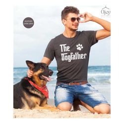 The DogFather, Dog Father Shirt, Dog Dad Gift, Personalized Dog Gift, Father in Law Gift, Dog Birthday, Dog Lover Gift,