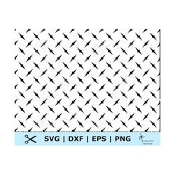 Diamond Plate SVG. PNG. Diamond Pattern. Seamless! Cricut cut files, Silhouette files. Black, White.  DXF, eps. Instant