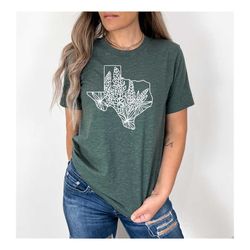 Texas Shirt, Texas State Shirt, Texan Shirt, Country Shirt Women, Bluebonnet Shirt, Texas Lover Shirt Gift for Texan, Gi