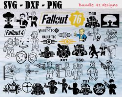 Fallout Boy SVG, Fallout Boy Bundle SVG, PNG, DXF, PDF, JPG,...