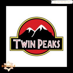 Twin Peaks Jurassic Park Funny Place Svg