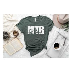 MTB Shirt, Mountain Bike Shirt, Bike Shirt, Mountain Biker Gift, Mountain Biker Dad, Mountain Bike T-Shirt, Biker Gift,