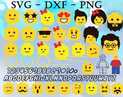 Lego SVG, Lego Bundle SVG, PNG, DXF, PDF, JPG,...