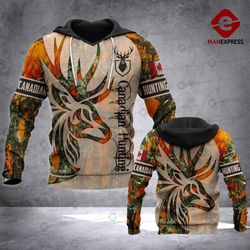 DH CANADIAN DEER HUNTING CAMO 3003 3D ALL OVER PRINT