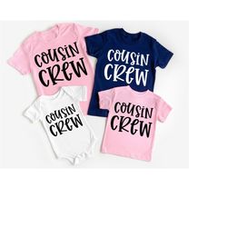 Cousin Crew Shirts for Kids, Cousin Shirts Matching Cousin Crew Shirt, Cousin Camp Big Cousin T Shirt Beach Cousin Vacat