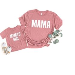Matching Mama and Mamas Girl Shirts, Mommy and Me Outfit Girl, Mother and Daughter Shirts