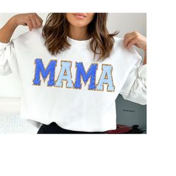 Gift for MAMA Sweatshirt, Christmas Gifts for Mom Gift from Son, Baby Shower Gift Boy Gender Reveal, Birthday Gift for M