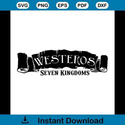 Westeros, Seven Kingdom, Kingdom, Seven kingdom svg, landscape, eria svg, digital file, vinyl for cricut, svg cut files,