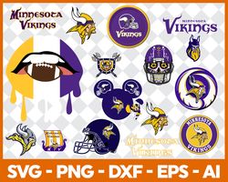 Minnesota Vikings Svg , Football Team Svg, Cricut, Digital Download ,Team Nfl Svg 21