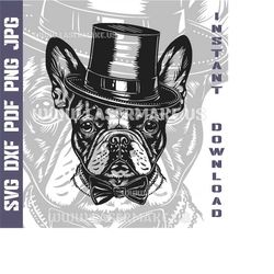 French Bulldog SVG file | cut file for cricut | printable png| SVG dxf cut files | laser file | digital download | SVG |
