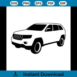 Jeep Cherokee Vehicle Svg