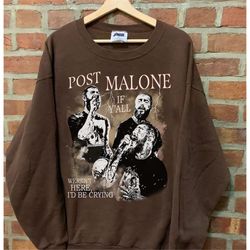 Posty Crewneck Sweatshirt, Posty T shirt, Post Malone sweatshirt, Bootleg Posty Graphic Tee, Posty Concert Shirt, Malone