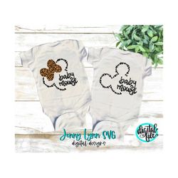 baby mouse svg park family mouse svg shirt digital clipart silhouette download iron on baby mouse digital cricut cut