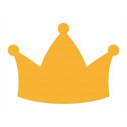 Crown Svg, Princess, Prince, King, Queen, Crown Png, Crown Clipart. Vector Cut file Cricut, Silhouette, Pdf Png Dxf, Dec