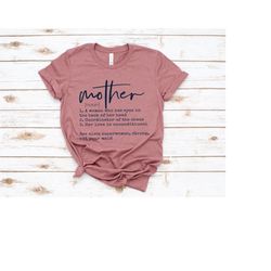 mother definition t-shirt, mom life t-shirt, working mom personalized gift, new mom custom tee, mama graphic tee
