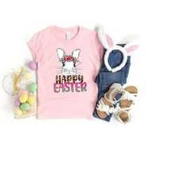 Happy Easter shirt, Women Easter shirt, Cute Easter shirt, Easter shirt, Happy Easter, Easter bunny shirt, bunny shirt,b
