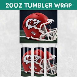 KC Chiefs Football Tumbler Wrap, Chiefs Football Tumbler Wrap, Football Tumbler Wrap, NFL Tumbler Wrap