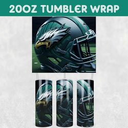 Philadelphia Eagles Football Tumbler Wrap, Eagles Football Tumbler Wrap, Football Tumbler Wrap, NFL Tumbler Wrap