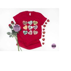 Positive Affirmations shirt,Candy Heart tshirt,Valentines Day tee,Conversation Hearts,Valentines sweatshirt for teachers
