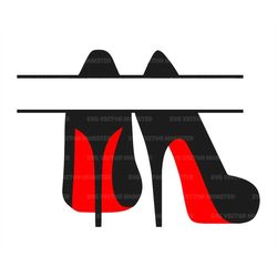 Red Bottom Heels svg, High Heels SVG, cut file