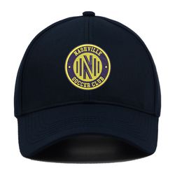 MLS Nashville SC Embroidered Baseball Cap, Football Team, MLS Embroidered Hat, Nashville SC Cap