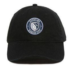 MLS Sporting Kansas City Embroidered Baseball Cap, Football Team, MLS Embroidered Hat, Sporting Kansas City Cap