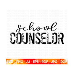 School Counselor SVG, School Staff svg, Back to School svg, Counselor life svg, Teacher Shirt SVG, Counselor, Cricut Cut
