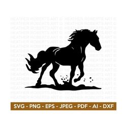 Horse SVG, Horse Svg, Farm Animals SVG, Farm Life Svg, Horse SIlhouette, Horse Clipart, Horseshoe Svg, Horse Lover Svg,